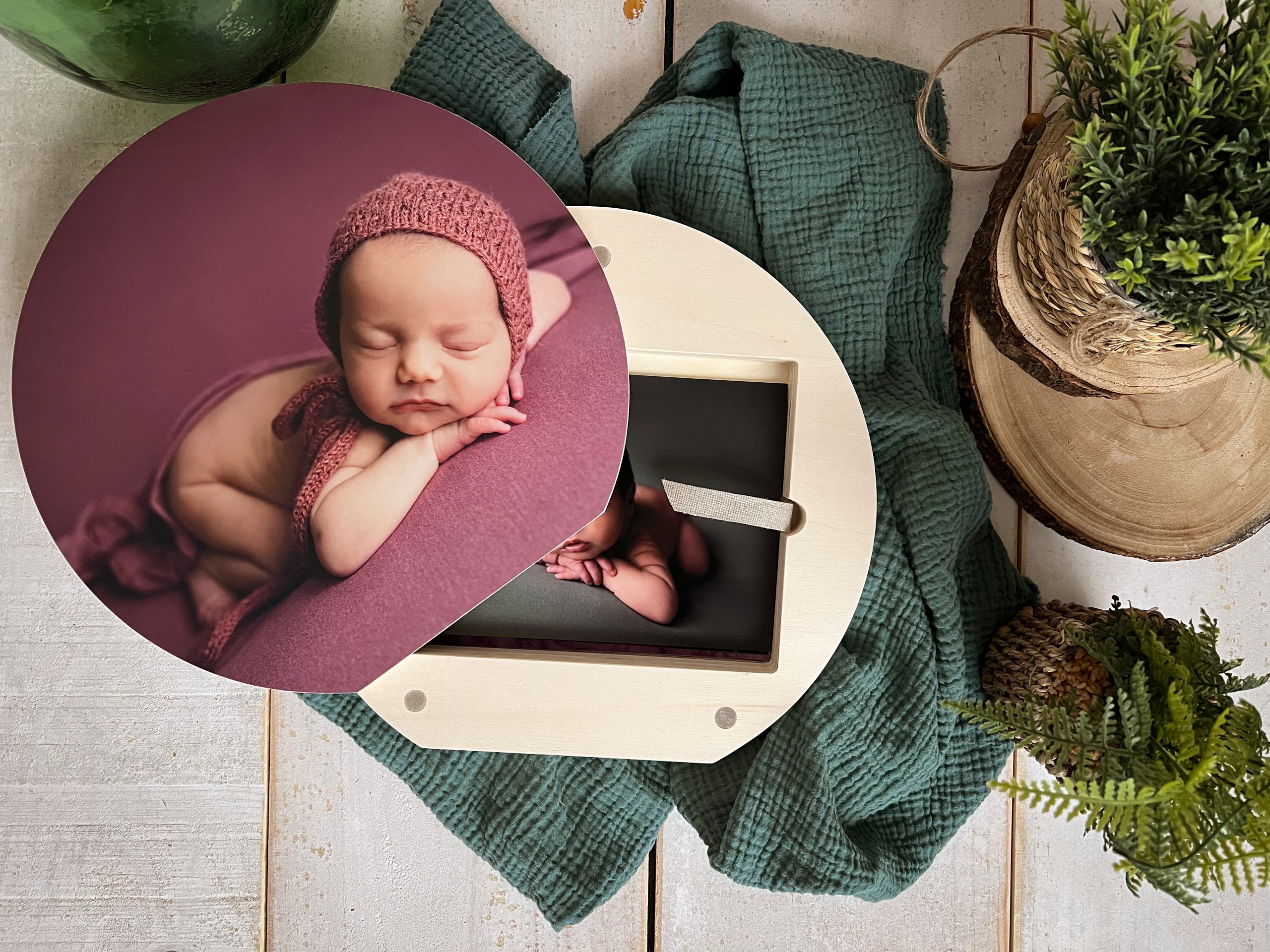 Caja para guardar fotografías