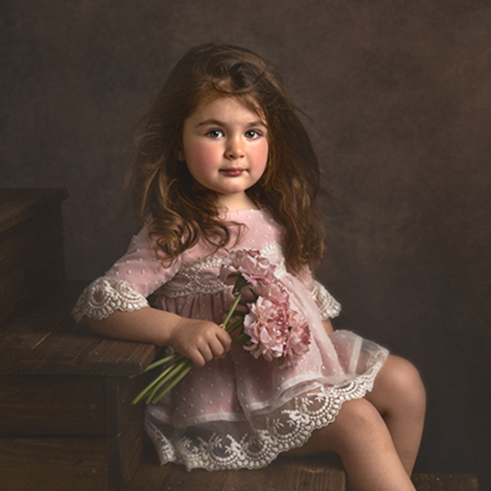 Retrato Fine Art infantil en Zaragoza: una alternativa artística y diferente al reportaje clásico.