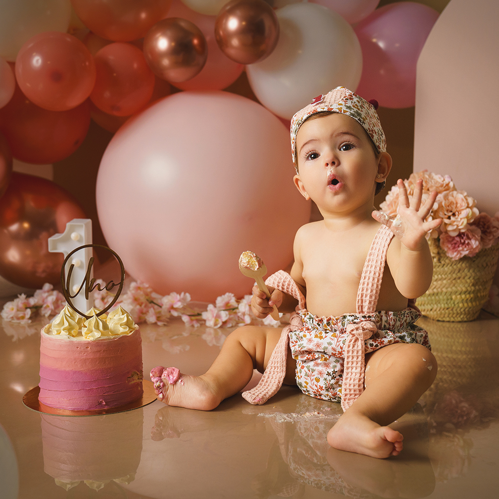 Carlota Lagunas Fotografía Sesion Smash Cake